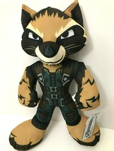 9&quot; Marvel The Avengers Endgame Plush Rocket Raccoon Toy. New. Licensed. - £11.79 GBP