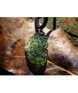 Haunted Metaphysical Time Travel STAR SEED Djinn Moldavite Amulet - $177.77