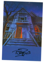 Tim Jacobus SIGNED Goosebumps Art Print R. L. Stine ~ Welcome to Dead House - £31.13 GBP