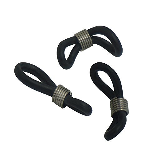 Bluemoona 100 PCS - Multi-purpose Glasses Rope Spare Rubber Ring Spectacle Chain