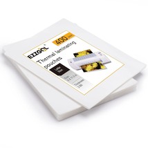 Thermal Laminating Pouches, 400 Pack Plastic Laminating Sheets, 9 X 11.5... - £43.57 GBP