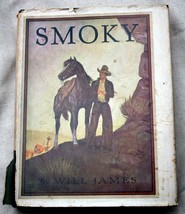vntg 1929 Will James hcdj 1st Illus Classic SMOKY THE COW HORSE Newberry Award - £55.41 GBP