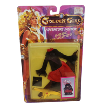 Vintage 1984 Galoob Golden Girl Fashion Evening Enchantment Red + Black Outfit - £26.54 GBP