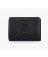 Marc Jacobs THE COVERED J MARC MINI COMPACT WALLET ~NWT~ Black - $159.77 CAD