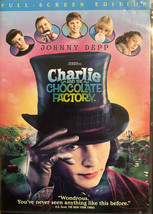 Charlie and the Chocolate Factory (DVD, 2005, Full Screen Edition) Johnny Depp - £7.82 GBP