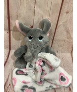 Little Beginnings Security Blanket Lovey 12” Elephant Plush Heart Boy Gi... - £11.96 GBP