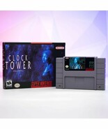 Clock Tower SNES Super Nintendo English Translation Rare Video Game NIB ... - $68.76 CAD