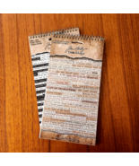 NEW SET 2 Tim Holtz IDEA-OLOGY SMALL TALK + CLIPPINGS STICKER BOOK - $187.21 MXN