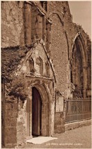 WINCHELSEA SUSSEX ENGLAND~CHURCH PORCH~JUDGES #375 PHOTO POSTCARD - $3.57