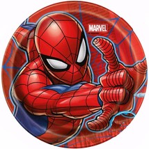 Spider Man Marvel Dessert Plates 8 Per Package Spiderman Party Supplies New - £2.99 GBP