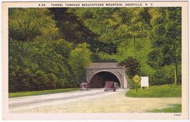Postcard Tunnel Through Beaucatcher Mountain Asheville North Carolina - £3.16 GBP