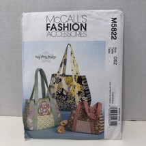 McCall's 5822  Bags Purse Handbag 3 Sizes - $12.86