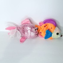 Ganz Webkinz Pink Glitter Fish And Lips Plush Stuffed Animal No Code Lot... - $21.77