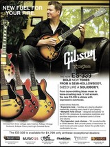 Gibson Custom Shop ES-339 electric guitar series advertisement 2008 ad print - £3.31 GBP