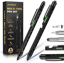 Multitool Pen Set, Cool Gadgets With LED Light, Stylus, Level, Screw Driver -NIB - £19.04 GBP
