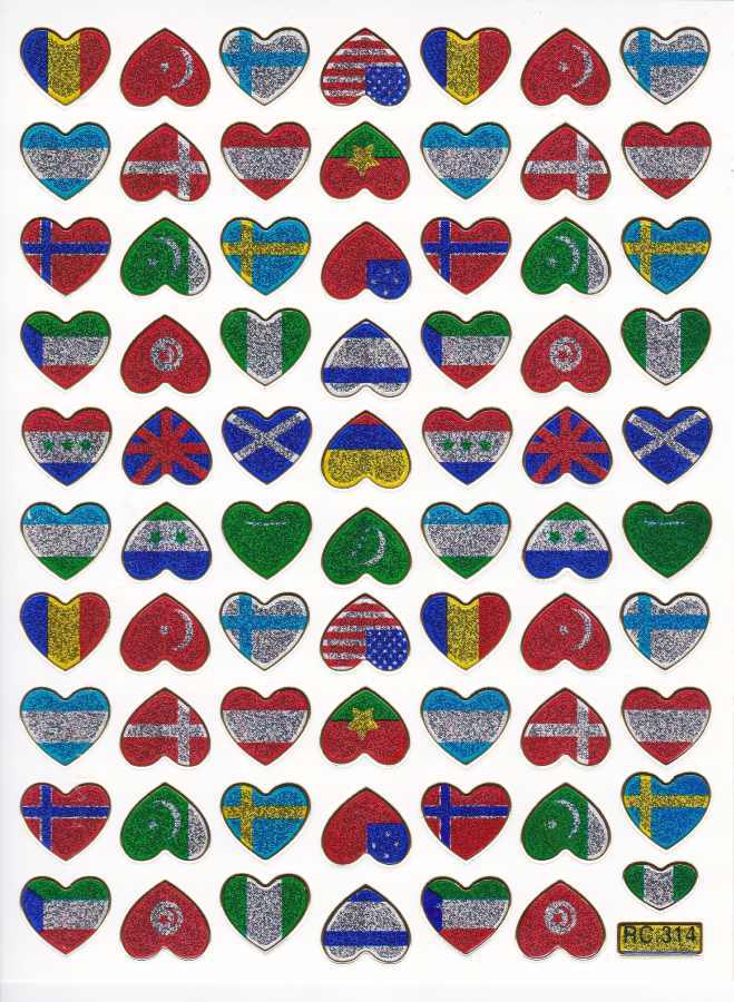 A339 Heart Love Kids Kindergarten Sticker Decal Size 13x10 cm / 5x4 inch... - $2.49