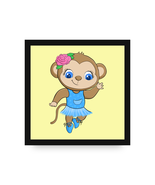 Mackenzie the Monkey Canvas by Dancing Littles Jungle - $35.99+
