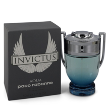 Paco Rabanne Invictus Aqua Cologne 1.7 Oz Eau De Toilette Spray - £80.40 GBP