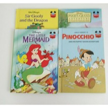 Lot of 4 Disney Wonderful World of Reading Books Hardback Dated 1973-1997 (B) - £12.96 GBP