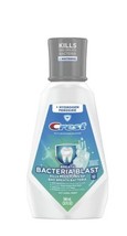 Crest Breath Bacteria Blast Mouthwash, Icy Cool Mint, 32 Fl. Oz. - £10.06 GBP