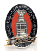 2007 Anaheim Ducks NHL Stanley Cup Champions Season Ticket Holder Pin Hockey - $12.99