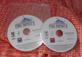 Final Fantasy XI, 2001 Win 95 PC Game 2 Discs, Computer War Strategy Online Game - £3.89 GBP