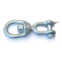 3/8&quot; Galvanized Steel Jaw &amp; Eye Swivels (1 pcs.) - $16.55