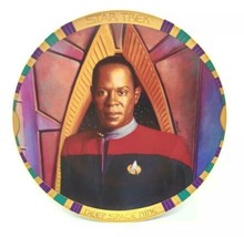 Star Trek: Deep Space Nine Commander Sisko Ceramic Plate 1995 COA BOXED - £11.59 GBP
