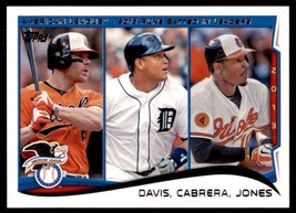 2014 Topps #153 Davis/Miguel Cabrera/ Jones NM-MT ID:71807 - $1.97