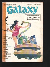 Galaxy  7/1972-Philip Jose Farmer-David Gerrold-Robert Silverberg-Tape on spi... - £34.46 GBP