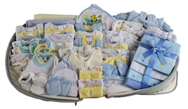 Bambini Mixed Sizes Boy Boys 80 pc Baby Clothing Starter Set with Diaper Bag 100 - £323.66 GBP