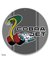 Ford Mustang Cobra Jet Car Vehicle Logo Poster Metal Round Sign 8x8in Vi... - €21,47 EUR
