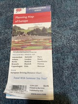 AAA Planning Map of Europe: Including Amsterdam, Athens, Berlin, Brussel... - £4.63 GBP
