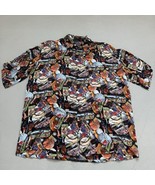 Rare 1993 Nicole Miller Rusty Staub Silk Camp Shirt MLB Baseball Limited... - £108.35 GBP