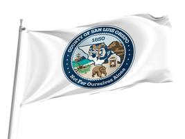 San Luis Obispo County, California Flag,Size-3x5Ft /90x150cm Garden flags - £22.28 GBP