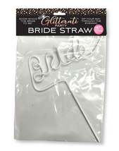 Glitterati Bride Straw White - $6.56