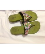Diba Lime Sequin/Satin Sandals - $31.52 CAD