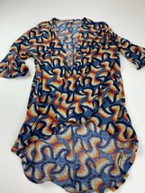 LuLaRoe Swirly Multicolor Pattern Open Front Caridgan Size S Women s - $14.90