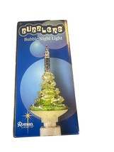 Roman Lights Bubble Glitter Night Light Christmas Tree Nightlight Bubble... - $25.00