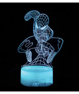 SPIDERMAN LED NEON HJOME ROOM DORM DECOR NIGHT LIGHTS, LAMPS - £17.29 GBP+