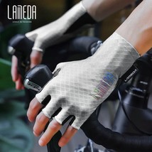 Lameda Brea Wind Cycling Half Finger Gloves Anti-slip Bicycle Mittens Racing Roa - £87.88 GBP