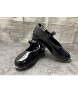 Revolution Tap Ballet Dance Shoes Youth Girls Kids 12C Black Patent  - $26.91 CAD