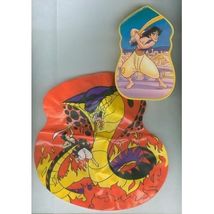 994 Burger King Disney&#39;s Aladdin&#39;s Hidden Treasures Aladdin Inflatable &amp; Case - $3.00