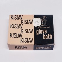 New Old Stock Kislav Effervescent Glove Bath Wash 10 Packets-Original Pa... - £7.82 GBP