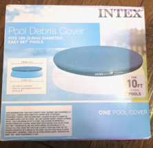 Intex 10ft Easy Set Above Ground Round Swimming Pool Debris Cover  - $34.64