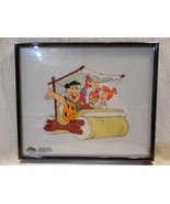 Flintstones 2000 Viva Rock Vegas Framed Sericel - Flintstone Family in Car - $95.64 CAD