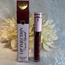 Too Faced Lip Injection Power Plumping Liquid Lipstick BOOM BOOM POW NIB... - $12.82