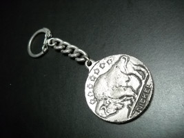 Key Chain Metal 1877 Indian Head Penny and Seven Star Buffalo Nickel Souvenier - $8.99