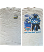 Vtg Rare Troy Vincents Team Shirt 23 NHRA Shirt Pro Stock Drag Bike Antr... - $98.99