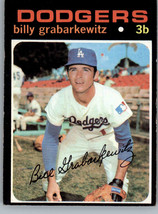 1971 Topps 85 Billy Grabarkewitz  VG Los Angeles Dodgers - £1.35 GBP